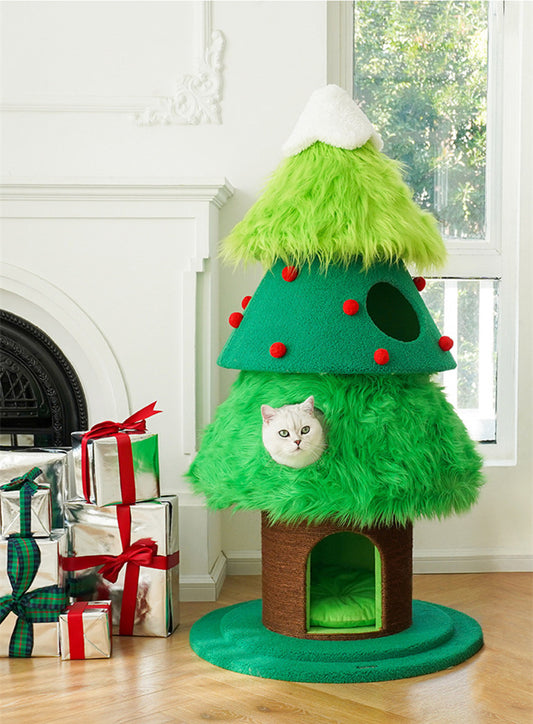 Super Christmas Tree Cat Climber